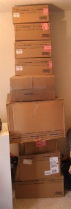 Tower of Bed Bath and Beyond
